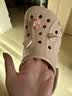 卡骆驰（CROCS）贝雅洞洞鞋男鞋女鞋轻便耐磨一脚蹬拖鞋休闲鞋百搭花园鞋|10126 矿石粉-6TY(含智必星) 36 /37(220mm) 实拍图