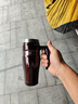 膳魔师（THERMOS）保温杯保温瓶不锈钢带把手可车载真空热水瓶桌面泡茶杯SK-1000 CBW 咖啡色 470ml 实拍图