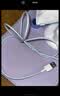 罗马仕(ROMOSS)数据线苹果iPhone1516ProMax快充线Type-C USB-C车内1.2米3A快充编织线48锭编织 实拍图