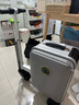 爱尔威（Airwheel）电动行李箱可骑行智能拉杆箱可坐可代步20英寸登机箱 青春版—银 实拍图
