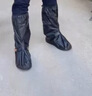 正雨鞋套防水防雨耐磨雨鞋套高筒加厚水鞋防沙男女骑行防滑脚套雨靴子 实拍图