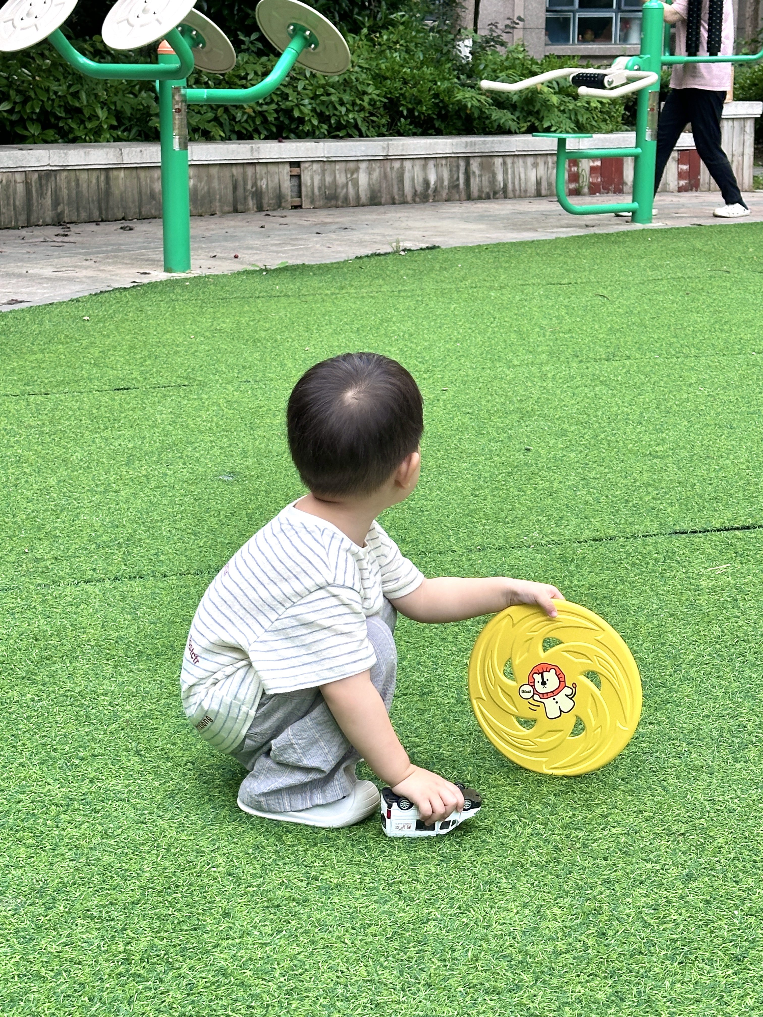 波比超人飞盘儿童户外软安全可回旋镖宝宝亲子互动手抛飞碟幼儿园运动玩具 实拍图