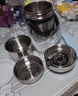 美厨（MAXCOOK）304不锈钢保温饭盒提锅 2L真空防溢保温桶 配餐具保温袋MCTG814 实拍图