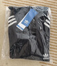 adidas复古风针织休闲运动立领夹克外套女秋季阿迪达斯官方三叶草 黑色（推荐选大一码）   L 实拍图