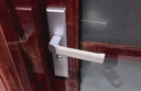 虎顿（HOTUN）卫生间门锁家用通用型浴室把手锁具厕所洗手间铝合金单舌L05银色 实拍图