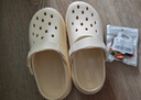 名创优品（MINISO）洞洞鞋男女夏季外穿凉鞋防滑厚底踩屎感包头凉拖鞋卡其色+海星 实拍图