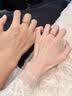 唯一（Winy）施华洛世奇锆999纯银戒指情侣对戒男女款一对求婚七夕情人节礼物 实拍图