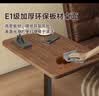 床边桌可移动升降电脑桌客厅沙发边几折叠桌书桌家用卧室床头学习 极简白-白架【隐藏轮可移动】 实拍图