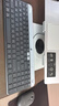 罗技（Logitech）K580无线蓝牙键盘带手机支架可跨屏切换静音按键无限薄膜键盘笔记本电脑手机ipad平板键鼠套装 【K580+Pebble】轻音套装-石墨黑 实拍图