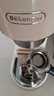 德龙（Delonghi）【价保618】咖啡机半自动咖啡机家用美式意式浓缩泵压式手动打奶泡EC885.CR EX:4奶油白 礼物 实拍图