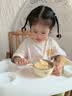 马博士婴儿勺子宝宝自主进食学吃饭训练勺婴儿童餐具弯头辅食勺 实拍图