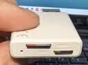 雷克沙（Lexar）USB3.1高速二合一读卡器 华为NM卡读卡器 NM卡/TF卡 多功能 Type-C 随配卡针 轻松互传 实拍图