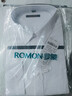 罗蒙（ROMON）纯色商务职业正装男士白衬衫工装外套长袖衬衣男CS108白色2XL 实拍图
