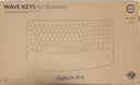 罗技（Logitech）Wave Keys人体工学键盘无线蓝牙办公平板ipad键盘Mac笔记本薄膜98配列键盘家用双模带掌托倾角支架 Wave Keys（商用版2年质保） 实拍图