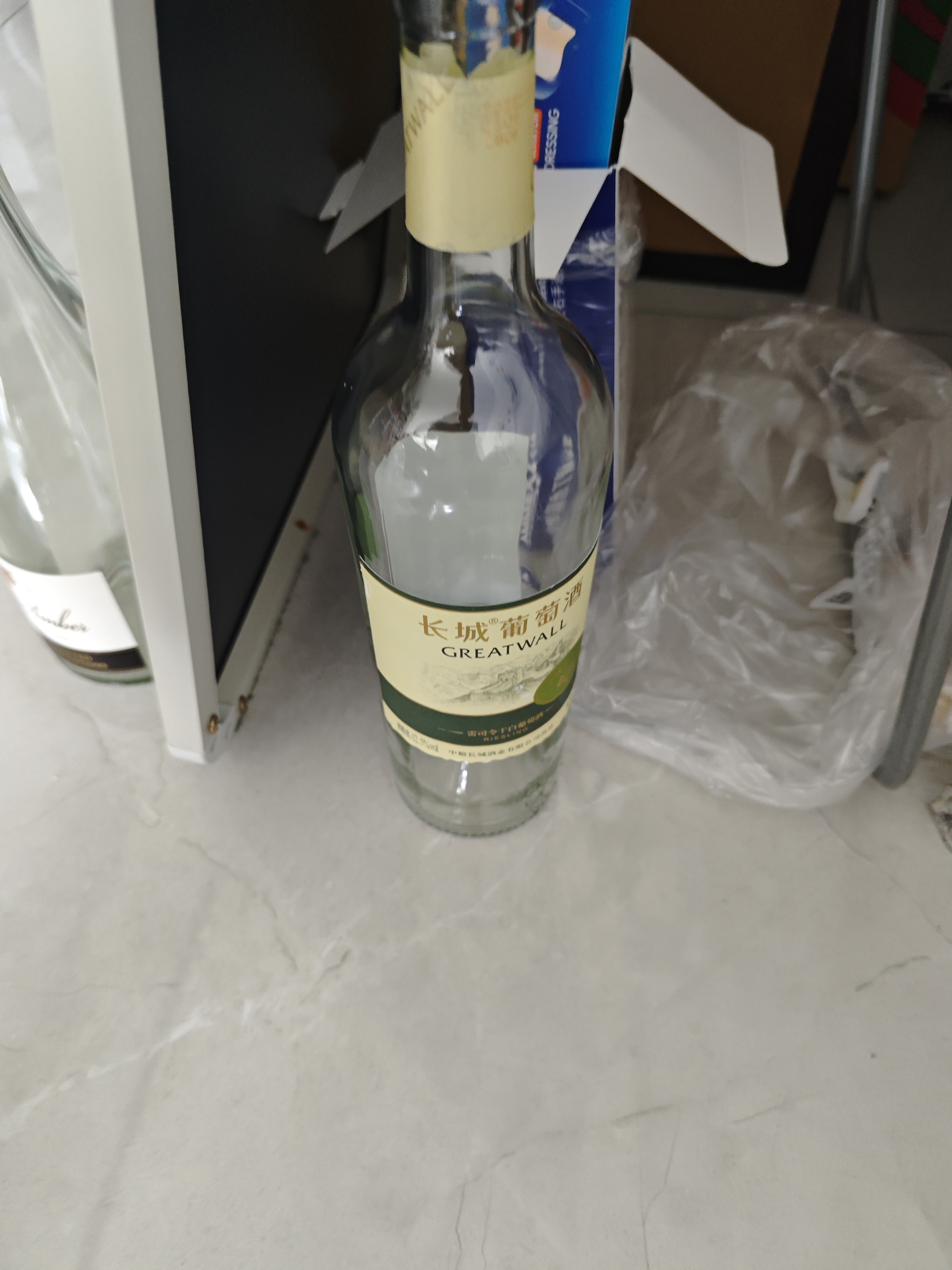 长城干白葡萄酒龙山山谷雷司令 750ML单瓶装 清爽口感 中粮出品 实拍图
