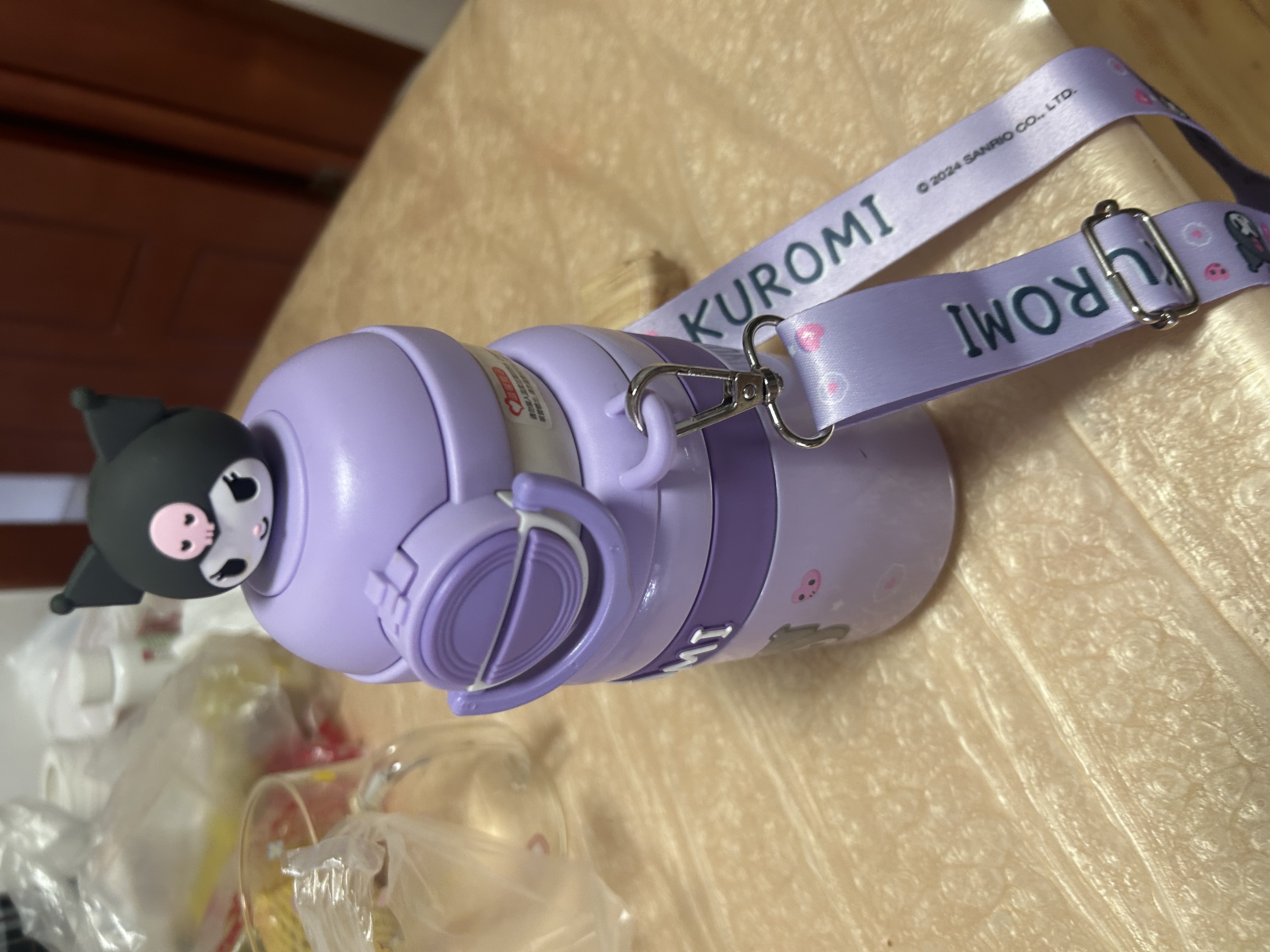 光多拉儿童保温杯316食品级库洛米水杯小学生水壶幼儿园上学用吸管双饮 实拍图