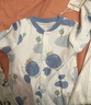全棉时代婴儿衣服新生儿柔感保暖套装秋季宝宝护肚长袖衣服 黄+地图66码 实拍图