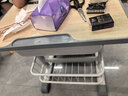 得力（deli）KF503-S儿童学习桌椅 学校课桌椅学生家用写字桌作业椅可升降(灰) 实拍图