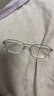 依视路（ESSILOR） 新款商务男镜架时尚镜框女配依视路镜片近视定制眼镜网上配镜 钛金属-半框-4017BK-黑色 镜框+依视路膜岩高清1.60现片 实拍图