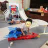 风火轮（HOT WHEELS）儿童男孩轨道玩具生日礼物-城市无敌终极双龙运输车JBM72 实拍图