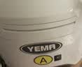 野马（YEMA）3C认证电动车头盔男女摩托车半盔夏季防晒双镜片0感天窗四季通用电瓶车安全帽370S 陶瓷白配透短镜 实拍图