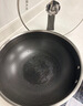 炊大皇炒锅304不锈钢有钛炒菜锅煎锅平底不粘炒锅32cm 可立可视盖不挑灶 实拍图