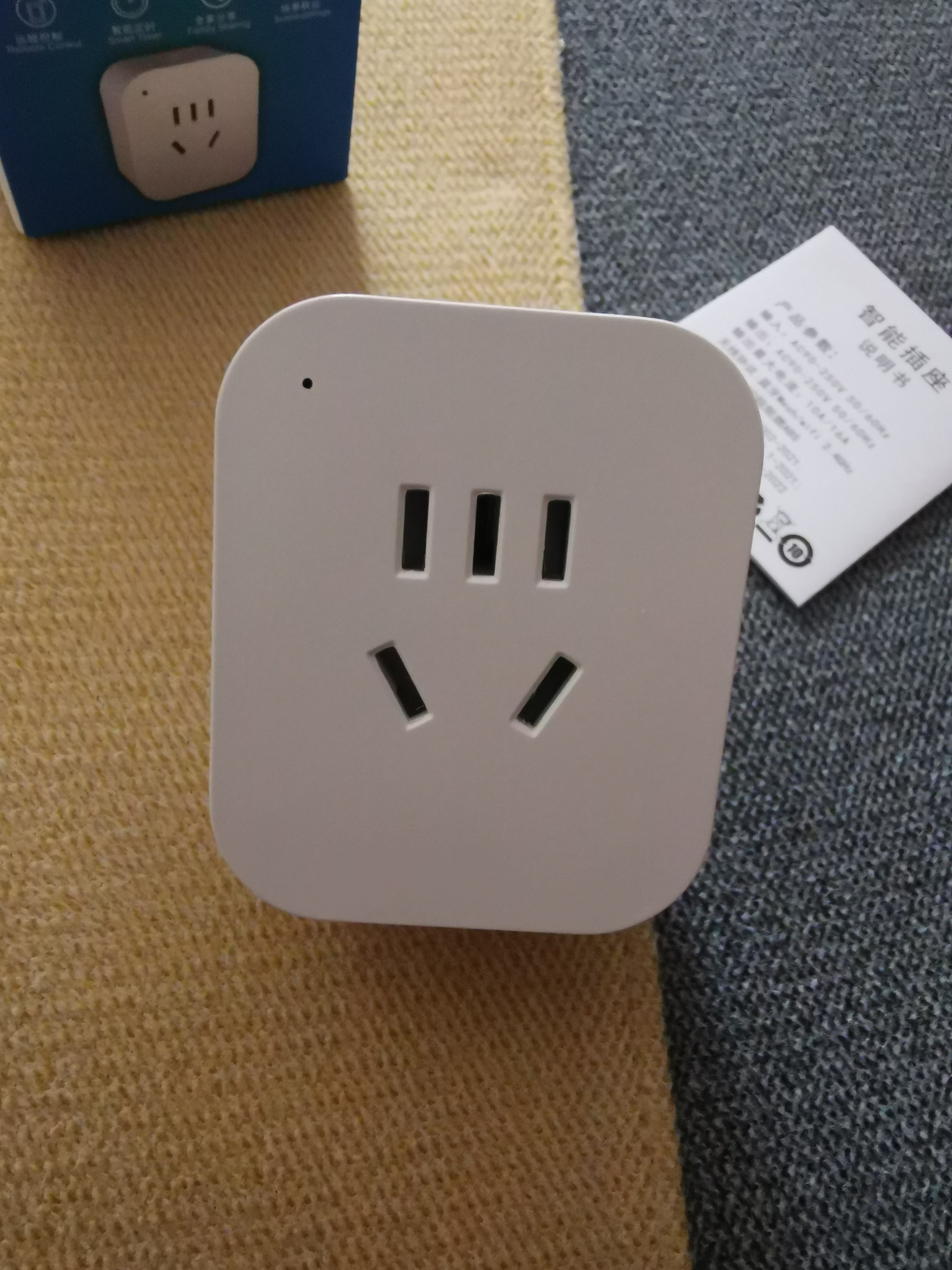智能插座已接入米家APP小爱音箱声控手机远程控制家用定时用电量 10A【蓝牙Mesh基础款】 实拍图