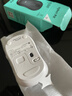 罗技（Logitech）M221 轻音鼠标 无线鼠标 办公鼠标 对称鼠标 带无线微型接收器 米白色 实拍图