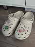 卡骆驰（CROCS）【预售】白鹿同款经典云朵洞洞鞋时尚百搭女鞋花园鞋|206750 骨白色-2Y2(含智必星)【预售】 40 (260mm) 尺码偏小，建议选大一码 实拍图