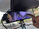 LNDU凌度汽车行车记录仪前后双录HS880BAir高清1440P流媒体2K后视镜 实拍图