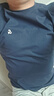 杰克·琼斯（JACK&JONES）26年男装四季打底T恤男士凉感透气多色情侣款短袖t恤水洗不易走形 浅水绿A61 L 180 实拍图
