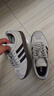adidas「T头鞋」VL COURT复古休闲板鞋德训鞋男女阿迪达斯轻运动 浅灰/黑色/金属银   42 实拍图