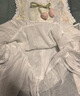 La Chapelle拉夏贝尔女童连衣裙2026新品洋气儿童夏装公主裙宝宝夏季无袖裙子 米色 送帽子 105 建议身高91-105cm 实拍图