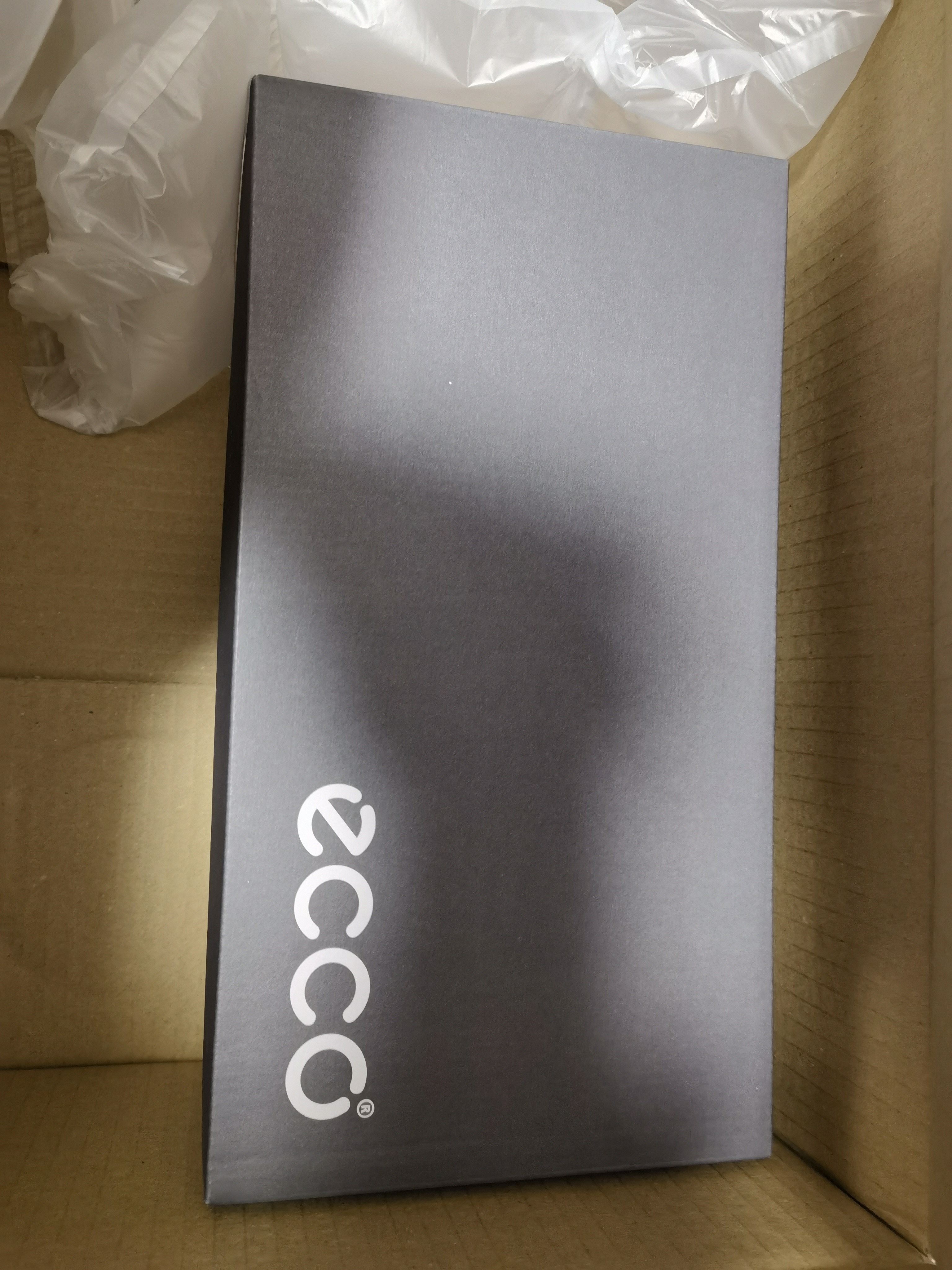 爱步（ECCO）牛皮休闲鞋小白鞋 430003 01007白色 37(建议正码正拍) 实拍图