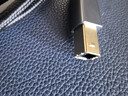 山泽 打印机数据连接线1.5米 USB2.0方口高速打印线 支持惠普佳能爱普生打印机A公对B公 铝合金LDY15 实拍图