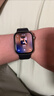 Apple/苹果 Watch S11 智能手表GPS+蜂窝款42毫米深空灰色铝金属表壳黑色运动型表带M/L MF964CH/B 实拍图