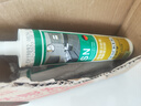 瓦克（WACKER）SN防霉玻璃胶马桶防水密封胶美容胶硅胶结构胶厨卫封边胶 深灰色 实拍图