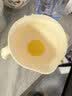 贝肽斯蛋花碗辅食碗专用宝宝训练学吃饭硅胶一体式吸盘儿童餐具 实拍图