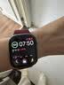 MSSM适用苹果手表表带Apple Watch S11/10硅胶磁吸带iwatch S9/se3/ultra3新年圣诞表带-酒红色 实拍图