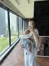 ERGObaby二狗背带婴儿抱娃神器四季透气外出旅行遛娃神器解放双手 【重磅升级】Omni Deluxe灰送口水巾 实拍图