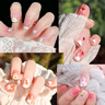 儿童美甲贴手工定制穿戴甲夏日软萌治愈系可爱小奶兔穿戴式甲片贴纸 美甲贴纸-随机2包（2片） 实拍图