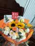 爱花居同城鲜花速递向日葵鲜花花束生日礼物成人礼全国同城配送毕业花束 【心想事橙】|MTJ11 实拍图