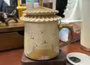 赟娅故宫文创哈哈陶瓷杯中式复古马克杯茶杯创意摆件生日礼物伴手礼 创意哈哈办公杯+杯垫-礼盒装 实拍图