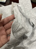 优衣库竹节纱V领T恤/短袖女装纯棉打底休闲百搭26春夏新款483460 483460/03灰色 XL 实拍图
