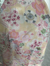 古今（GUJIN）纯棉长袖睡衣女春秋睡袍浴袍家居服可外穿甜美棉纱汗蒸服大码M 实拍图