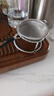 逸居客（YIJUKE）【180目/带底座】304不锈钢茶漏过滤网茶叶茶具配件泡茶器滤茶器 实拍图