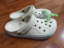 卡骆驰（CROCS）贝雅卡骆班洞洞鞋|205089 冬日白/彩色-1LI   41 /42(260mm)   实拍图