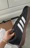 adidas「T头鞋」VL COURT CLASSIC板鞋德训鞋男女阿迪达斯轻运动 黑色/白色 (推荐女生选小半码)   40.5 实拍图