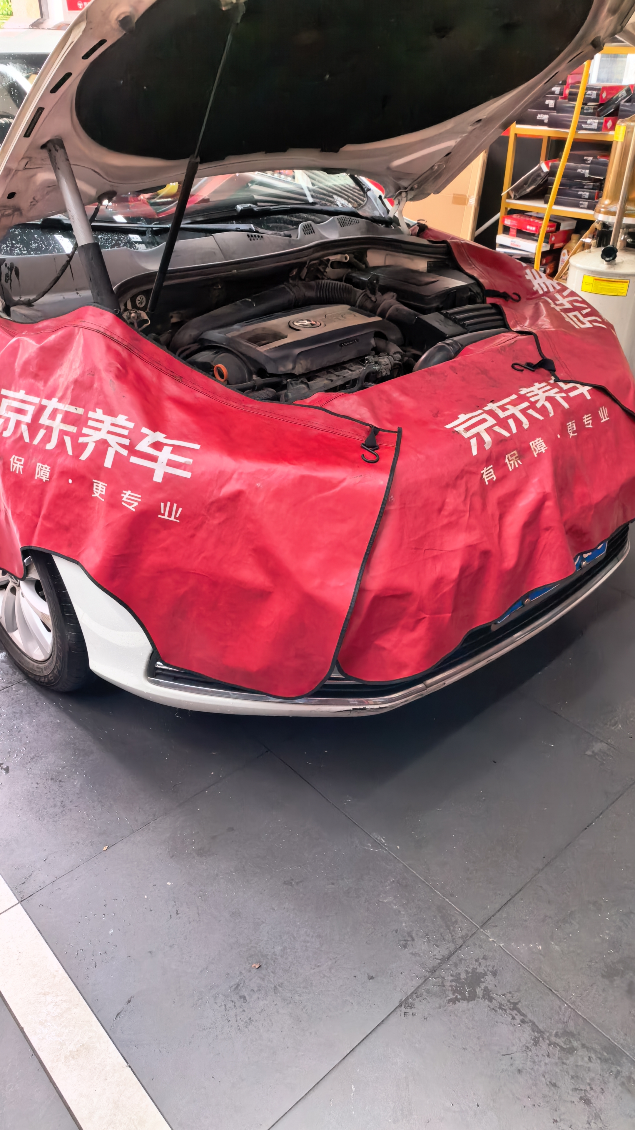 嘉实多（Castrol）磁护智E 单次大保养卡 5W-40 SP 5L机油+机滤+空调滤+空气滤+工时 实拍图