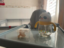 宜家（IKEA）ANTILOP安迪洛高脚椅宝宝餐椅婴儿餐椅儿童椅座椅多功能椅子 【含桌板】蓝灰色+条形支撑垫 实拍图